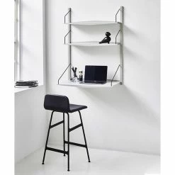 System Ultra - Shelves, 1957 -Designer Table Lamps Sales DK3 SYSTEM ULTRA shelves grey powder coated steel