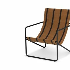 Desert Kids Chair -Designer Table Lamps Sales Ferm Living Desert Chair Kids Black Stripe 1