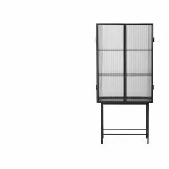 Haze Vitrine, 2017 -Designer Table Lamps Sales Ferm Living Haze Vitrine Reeded Glass Black