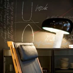 Snoopy Table Lamp, 1967 -Designer Table Lamps Sales Flos A Castiglioni P.G Castiglioni Snoopy Black 4