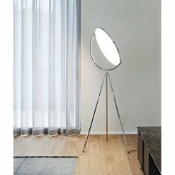 Superloon Floor Light, 2015 11 Superloon Floor Light, 2015 -Designer Table Lamps Sales Flos Jasper Morrison Superfloon Lamp Chrome 2