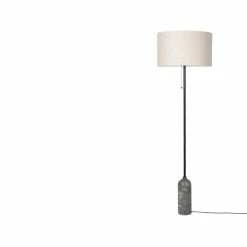 Gravity Floor Lamp, 2019 -Designer Table Lamps Sales Gravity FloorLamp GreyMarble Canvas