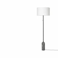 Gravity Floor Lamp, 2019 -Designer Table Lamps Sales Gravity FloorLamp GreyMarble White