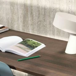 Slant Table Lamp, 2021 -Designer Table Lamps Sales HAY Branch Slant Table Lamp White 2