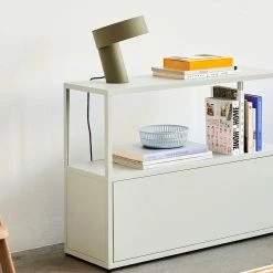 Slant Table Lamp, 2021 -Designer Table Lamps Sales HAY Branch Slant Table Lamp White 4