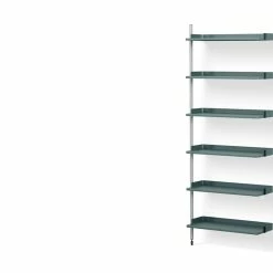 Pier Shelving System Add-Ons - Flat Shelves -Designer Table Lamps Sales HAY ronan and erwan bouroullec pier combination 100 1