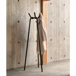 Knit Coat Stand -Designer Table Lamps Sales Hay Jin Kuramoto knit coat stand black 2