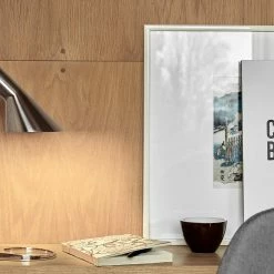 AJ Table Light, 1960 -Designer Table Lamps Sales Louis Poulsen Arne Jacobsen AJ Table Lamp Stainless Steel 2