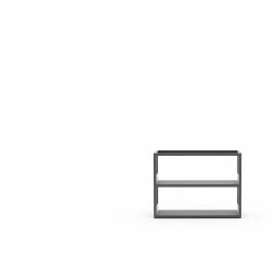 Lap Shelving -Designer Table Lamps Sales Low Black frame with black metal Small Display