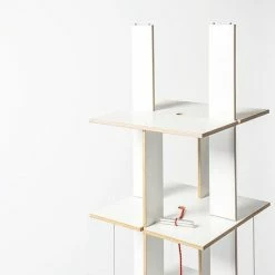 Buchstabler Bookcase, 2004 -Designer Table Lamps Sales NilsHolgerMoormann Tom Fischer Buchstabler feature