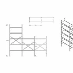 Croquet Freestanding Shelving, 2016 -Designer Table Lamps Sales VG P Micheal Marriott Croquet freestanding shelving 7