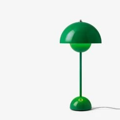 Flowerpot VP3 Table Lamp 39 Flowerpot VP3 Table Lamp -Designer Table Lamps Sales and tradition verner panton vp3 table light green