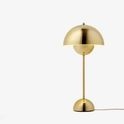 Flowerpot VP3 Table Lamp 41 Flowerpot VP3 Table Lamp -Designer Table Lamps Sales and tradition verner panton vp3 table light polished brass