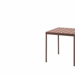 Balcony Table, 2022 37 Balcony Table, 2022 -Designer Table Lamps Sales hay bouroullec balcony table 0002s 0003 AB677 B489 AH17 Balcony Table L75xW76xH74 iron red