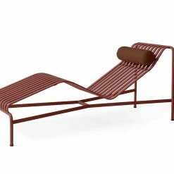 Palissade Chaise Longue 52 Palissade Chaise Longue -Designer Table Lamps Sales hay bouroullec palissade chaise lounge iron red 1