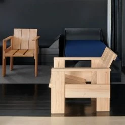 Crate Lounge Chair, 2022 -Designer Table Lamps Sales hay gerrit rietveld crate lounge chair lifestyle 7