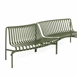 Palissade Park Dining Bench In-Out Starter Set -Designer Table Lamps Sales hay palissade park in out bench 1