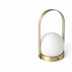 Carrie Table Lamp, Brushed Brass -Designer Table Lamps Sales menu norm architects carrie table lamp brushed brass 1