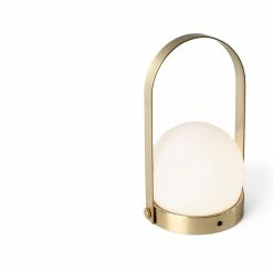 Carrie Table Lamp, Brushed Brass -Designer Table Lamps Sales menu norm architects carrie table lamp brushed brass 2
