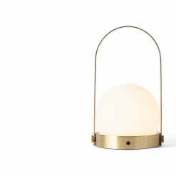 Carrie Table Lamp, Brushed Brass -Designer Table Lamps Sales menu norm architects carrie table lamp brushed brass 3