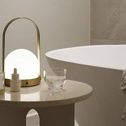 Carrie Table Lamp, Brushed Brass -Designer Table Lamps Sales menu norm architects carrie table lamp brushed brass 5