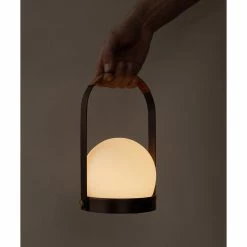 Carrie Table Lamp, Leather -Designer Table Lamps Sales menu norm architects carrie table lamp leather brushed brass 4