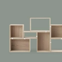 Oak Stacked 2.0 With Back