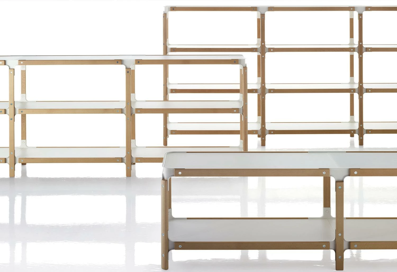 Steelwood Shelving, 2009 4 Steelwood Shelving, 2009 - Image 2