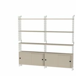 String System Living Room C -Designer Table Lamps Sales string livingroom c beige clear