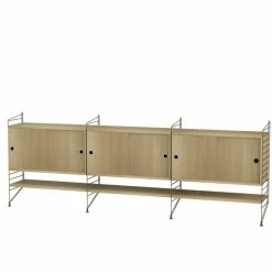 String System Living Room F -Designer Table Lamps Sales string livingroom f oak brown