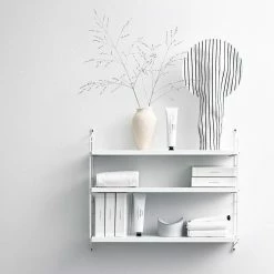 String Pocket Shelving, 1949 -Designer Table Lamps Sales string pocket shelving nisse strinning2