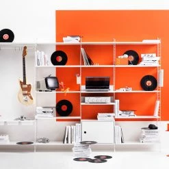 String Cabinet, Swing Door -Designer Table Lamps Sales string swing door cabinet white 2