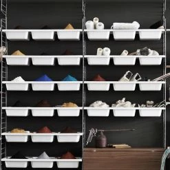 String System Bowl Shelf, 1949 -Designer Table Lamps Sales string system nisse strinning bowlshelf6