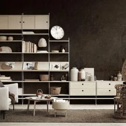 String System Drawers, 1949 10 String System Drawers, 1949 -Designer Table Lamps Sales string system nisse strinning drawers4