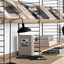 String Magazine Wood Shelf, 1949