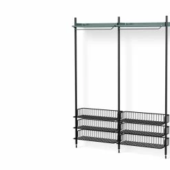 Pier Shelving System, Combination 1022 - 2 Columns -Designer Table Lamps Sales twentytwentyone HAY Ronan and Erwan Bouroullec Pier Shelving 0015s 0009 HAY ronan and erwan bouroullec pier combination