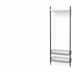 Pier Shelving System, Combination 1011 - 1 Column