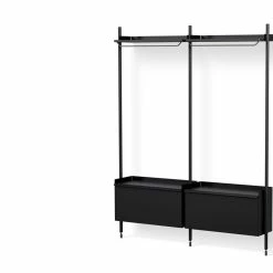 Pier Shelving System, Combination 1002 - 2 Columns