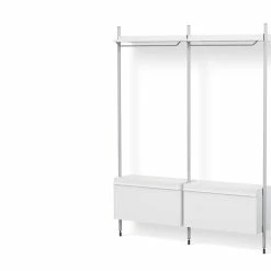 Pier Shelving System, Combination 1002 - 2 Columns -Designer Table Lamps Sales twentytwentyone HAY Ronan and Erwan Bouroullec Pier Shelving 0021s 0007 HAY ronan and erwan bouroullec pier combination