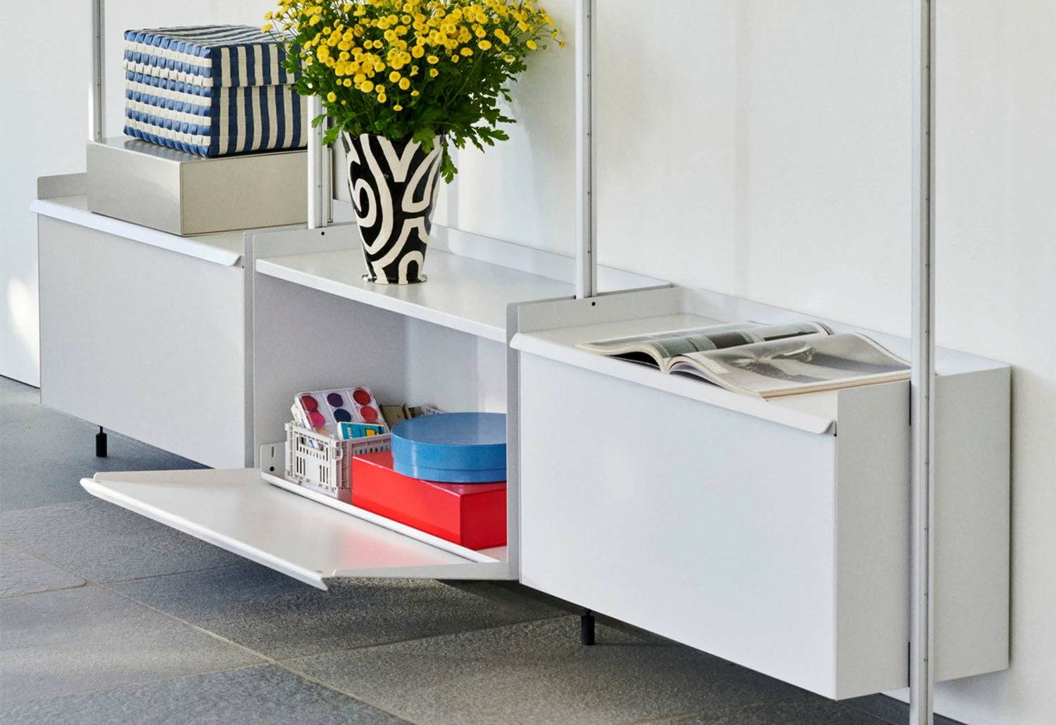 Pier Shelving System, Combination 123 - 3 Columns 7 Pier Shelving System, Combination 123 - 3 Columns - Image 5