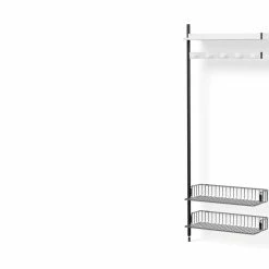 Pier Shelving System Add-Ons - Wire Shelves 66 Pier Shelving System Add-Ons - Wire Shelves -Designer Table Lamps Sales twentytwentyone HAY Ronan and Erwan Bouroullec Pier Shelving 0040s 0000s 0004 HAY ronan and erwan bouroullec pier combi