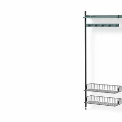 Pier Shelving System Add-Ons - Wire Shelves 70 Pier Shelving System Add-Ons - Wire Shelves -Designer Table Lamps Sales twentytwentyone HAY Ronan and Erwan Bouroullec Pier Shelving 0040s 0000s 0008 HAY ronan and erwan bouroullec pier combi