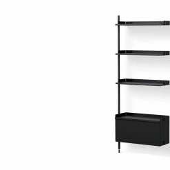 Pier Shelving System Add-Ons - Flat Shelves -Designer Table Lamps Sales twentytwentyone HAY Ronan and Erwan Bouroullec Pier Shelving 0040s 0002s 0000 HAY ronan and erwan bouroullec pier combi