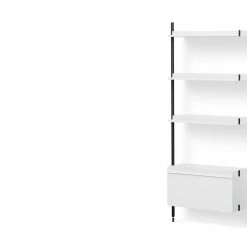 Pier Shelving System Add-Ons - Flat Shelves -Designer Table Lamps Sales twentytwentyone HAY Ronan and Erwan Bouroullec Pier Shelving 0040s 0002s 0002 HAY ronan and erwan bouroullec pier combi