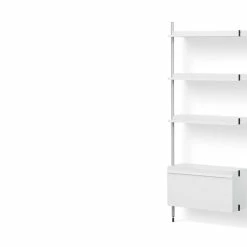 Pier Shelving System Add-Ons - Flat Shelves -Designer Table Lamps Sales twentytwentyone HAY Ronan and Erwan Bouroullec Pier Shelving 0040s 0002s 0003 HAY ronan and erwan bouroullec pier combi