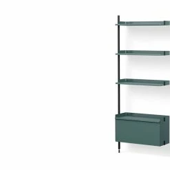 Pier Shelving System Add-Ons - Flat Shelves -Designer Table Lamps Sales twentytwentyone HAY Ronan and Erwan Bouroullec Pier Shelving 0040s 0002s 0004 HAY ronan and erwan bouroullec pier combi