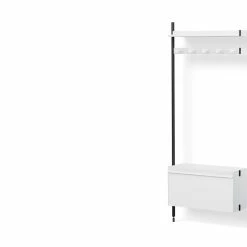 Pier Shelving System Add-Ons - Flat Shelves -Designer Table Lamps Sales twentytwentyone HAY Ronan and Erwan Bouroullec Pier Shelving 0040s 0003s 0002 HAY ronan and erwan bouroullec pier combi