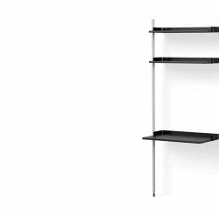 Pier Shelving System Add-Ons - Flat Shelves -Designer Table Lamps Sales twentytwentyone HAY Ronan and Erwan Bouroullec Pier Shelving 0040s 0004s 0001 HAY ronan and erwan bouroullec pier combi
