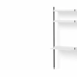 Pier Shelving System Add-Ons - Flat Shelves -Designer Table Lamps Sales twentytwentyone HAY Ronan and Erwan Bouroullec Pier Shelving 0040s 0004s 0002 HAY ronan and erwan bouroullec pier combi