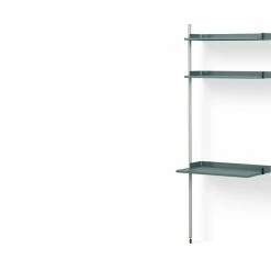 Pier Shelving System Add-Ons - Flat Shelves -Designer Table Lamps Sales twentytwentyone HAY Ronan and Erwan Bouroullec Pier Shelving 0040s 0004s 0005 HAY ronan and erwan bouroullec pier combi